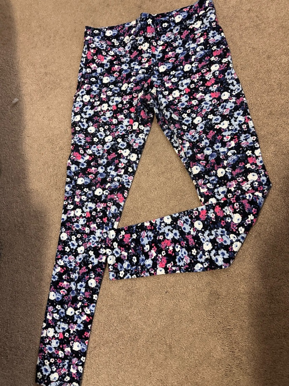 Express Floral Leggings Size M - Unworn! Like New. No Tags